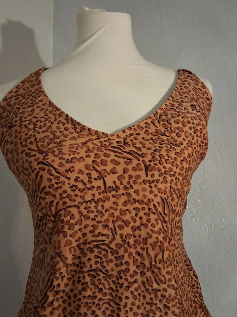 Shade & Shore Brown Leopard One-Piece Swimsuit